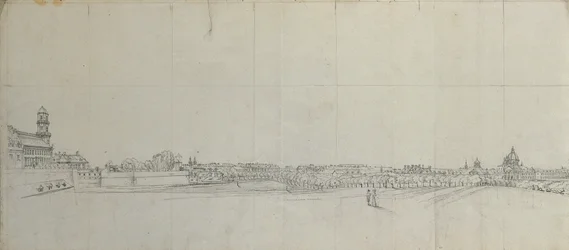 Uitzicht over de zuidelijke voorsteden van Wenen