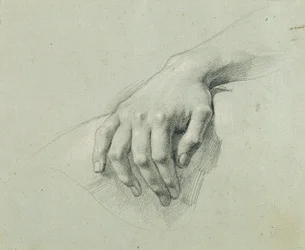 Handstudie voor 
