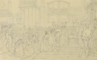 Kroning van keizerin Carolina Augusta in Presburg