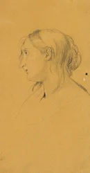 Studie voor "Ossian en Malvina"