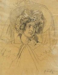 Studie voor "De terugkeer van keizer Franz uit Pressburg"