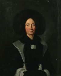 Duits: Portret van een mevrouw Wurstemberger.