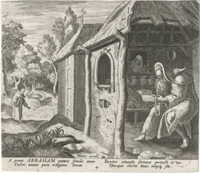 Abraham van Edessa als kluizenaar