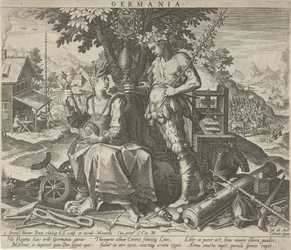 Duitsland met Ceres en Bacchus