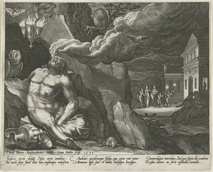 Nacht De vier delen van de dag