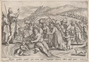 De Exodus uit Egypte, ca. 1585