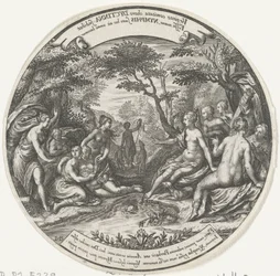 Diana ontdekt de zwangerschap van Callisto