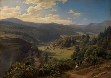 Het Geroldsau-dal bij Baden-Baden