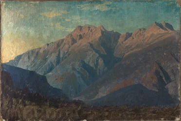 Rotsmassief (waarschijnlijk) in Graubünden