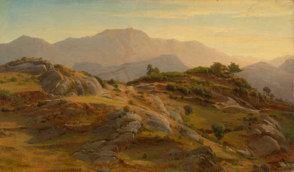 Landschap bij Civitella