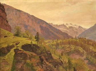 Zwitsers berglandschap