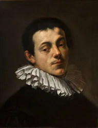 Portret van de schilder Joseph Heintz, 1584-85