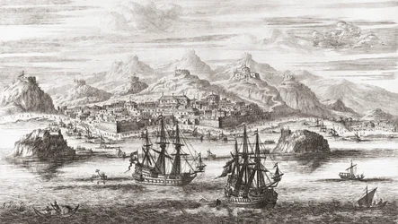 Nederlandse schepen voor Muscat, Oman in de 17e eeuw