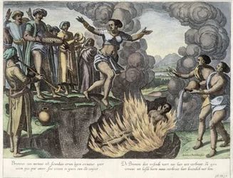 Sati, illustratie uit 