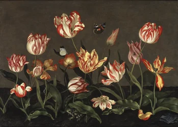 Stilleven met Tulpen