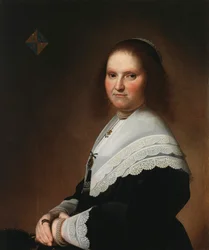 Portret van Anna van Schoonhoven, 1645