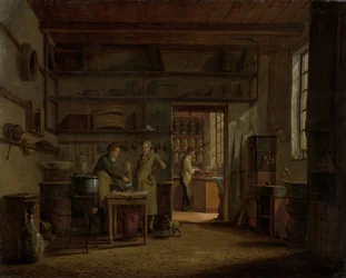 De distilleerderij van apotheker A. d