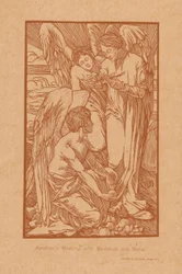 Ontmoeting van Apollion met Belzebub en Belial