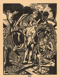 Romeinse ruiter te paard