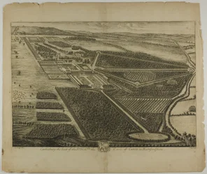 Cashiobury, plaat 28 uit Britannia Illustrata