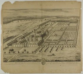 Knowle in de Parochie van Sevenoaks in Kent, plaat 24 uit Britannia Illustrata