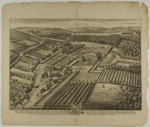 Londesburgh, plaat 31 uit Britannia Illustrata