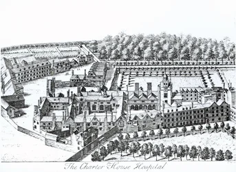 Het Charterhouse Ziekenhuis, ca. 1720