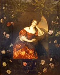 Portret van Prinses Henriette Catharina van Anhalt-Dessau, geboren Prinses van Oranje-Nassau (1637-1708)