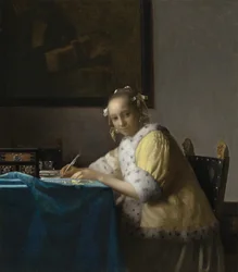 Een Dame die Schrijft