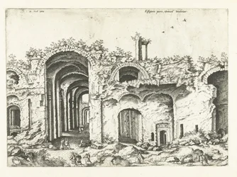 Derde gezicht op de Thermen van Diocletianus
