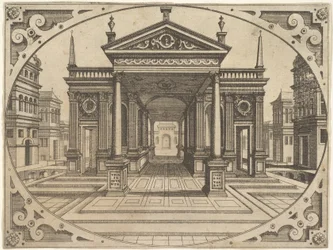 Plaat uit Scenographiae