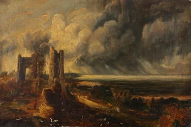 Hadleigh Castle, de monding van de Theems – Ochtend na een stormachtige nacht