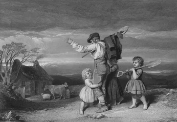 Illustratie voor The Cottar