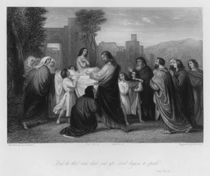 Christus wekt de Zoon van de Weduwe tot leven, Lucas VII