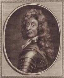 Portret van Duitse generaal Friedrich Hermann