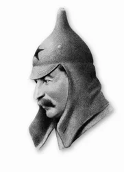 Portret van Josif Vissarionovich Dzhugashvili bekend als Stalin (1878-1953), Russische politicus