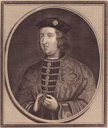 Portret van koning Edward IV van Engeland (1442-1483), kopergravure door John Goldar