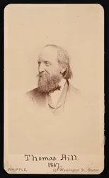 Portret van Thomas Hill 1818-1891, 1867