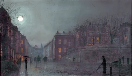 Een uitzicht op Hampstead, Londen, 1882