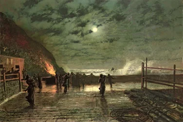 In gevaar (De havenvlam) 1879