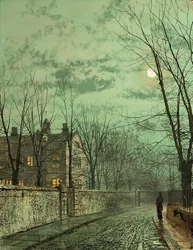 Onder de maanstralen, 1887