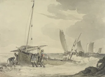 Visser die naar Zee Vertrekt, ca.1810