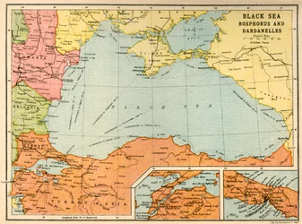 Zwarte Zee: Bosporus en Dardanellen, c1914, c1920