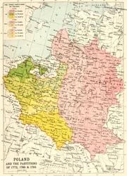 Polen en de delingen van 1772, 1793 & 1795