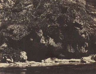 Oever van de Rhumel, nabij Constantine, Algerije