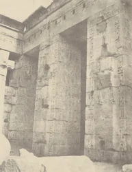 Médinet Habou, Paleis van Ramses II, 2de Hof, Oostzijde