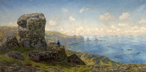 Gouden vooruitzichten, Sint-Catharinabron, Land’s End, Cornwall, 1881