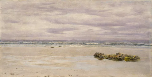 Kennack Sands, Cornwall, bij laagwater, 1877