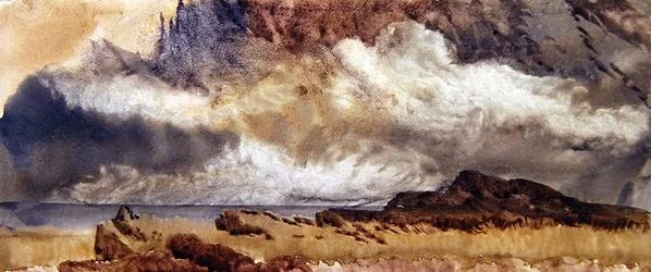Mist stijgt in de Hooglanden