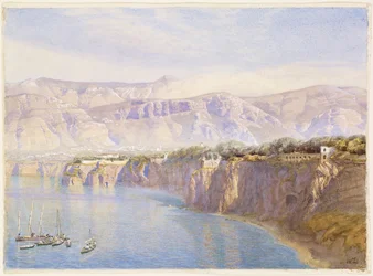 In de buurt van Sorrento
